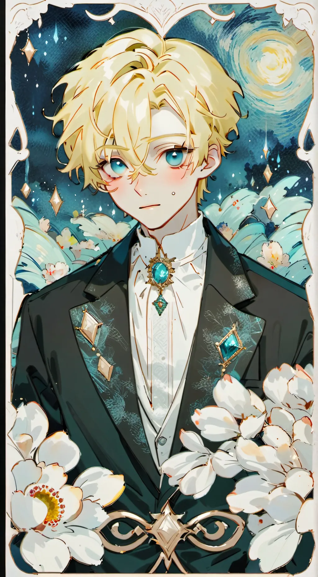 ai character: Alexander  background