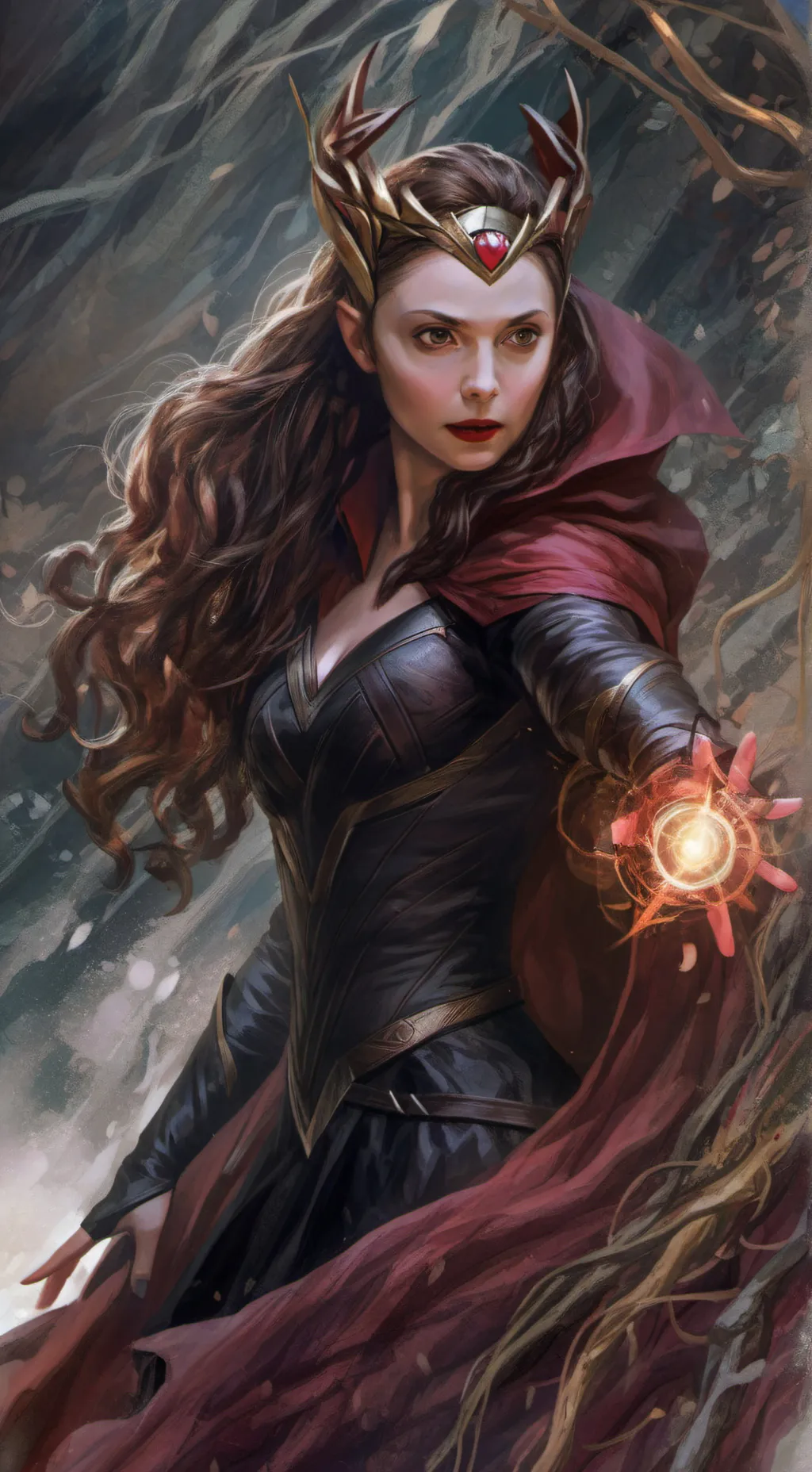 ai character: Wanda❤️‍🔥 background