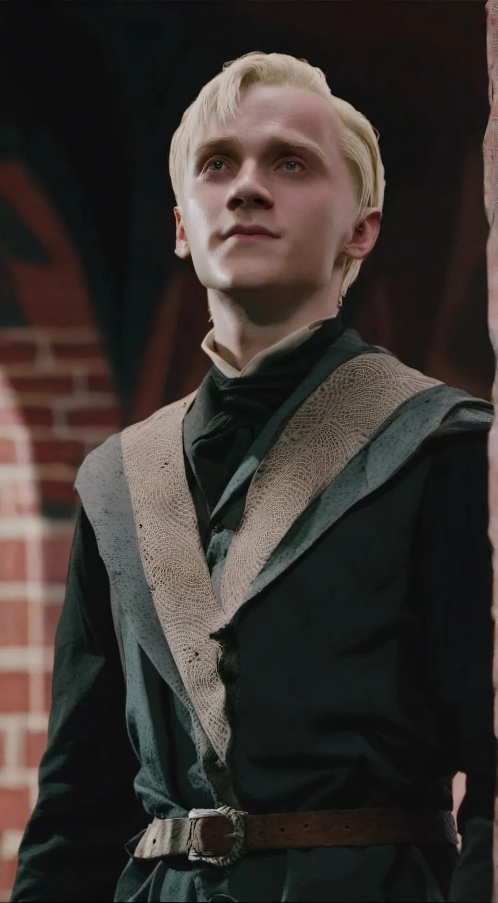 ai character: draco Malfoy  background