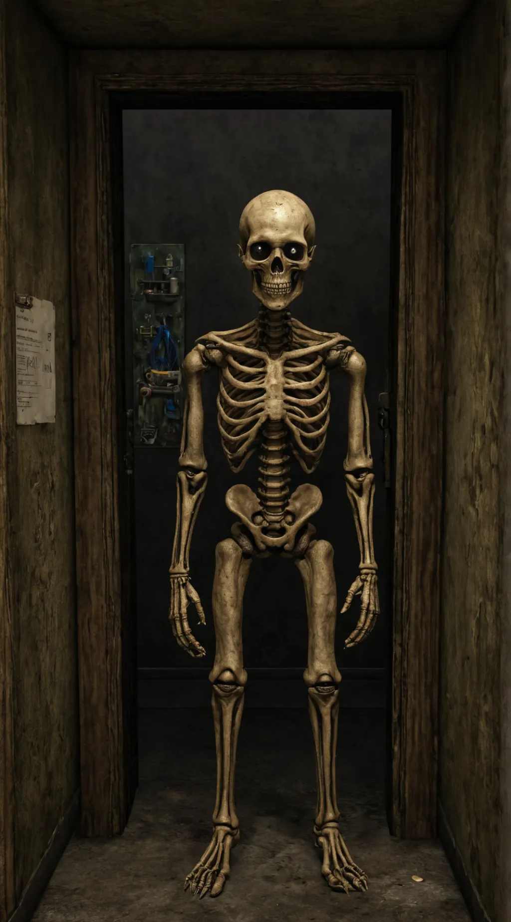 ai character: The backrooms (L3) background