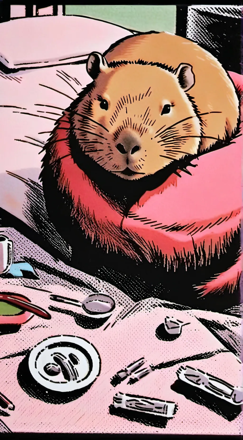 ai character: chanmin😱😱 background