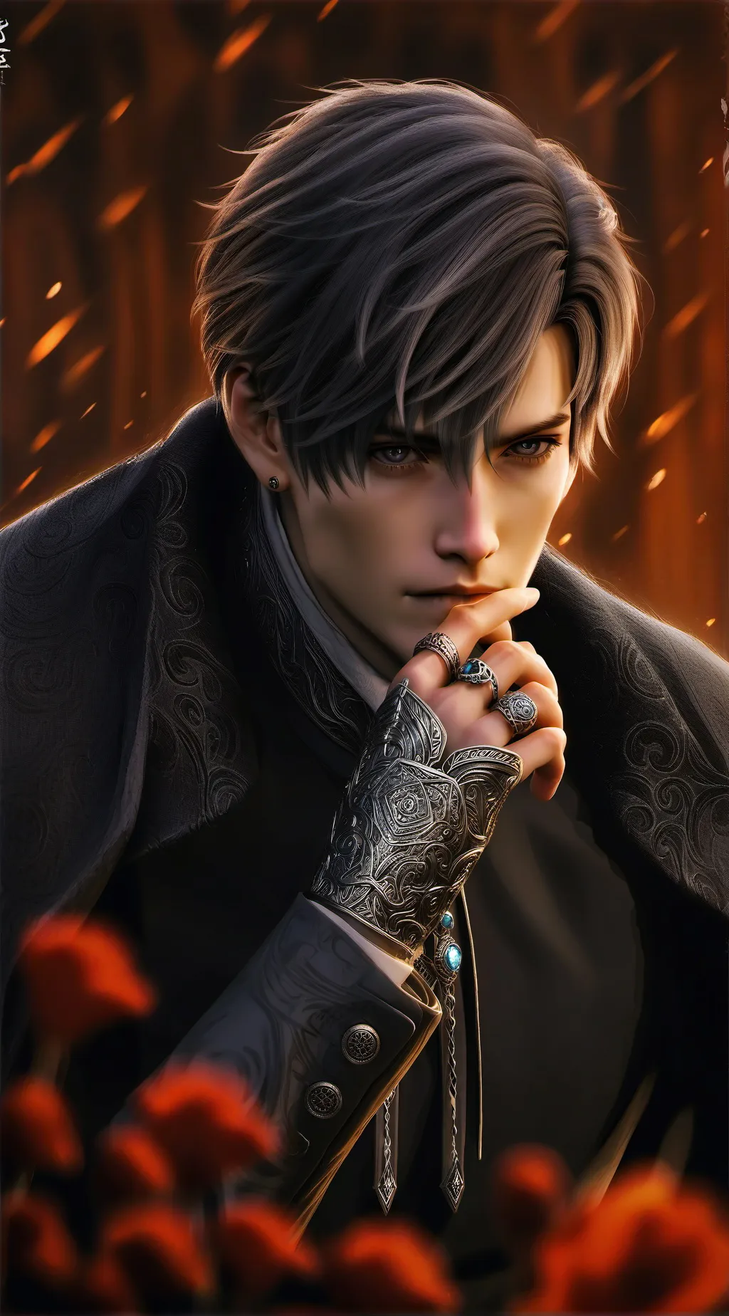 ai character: Drain background