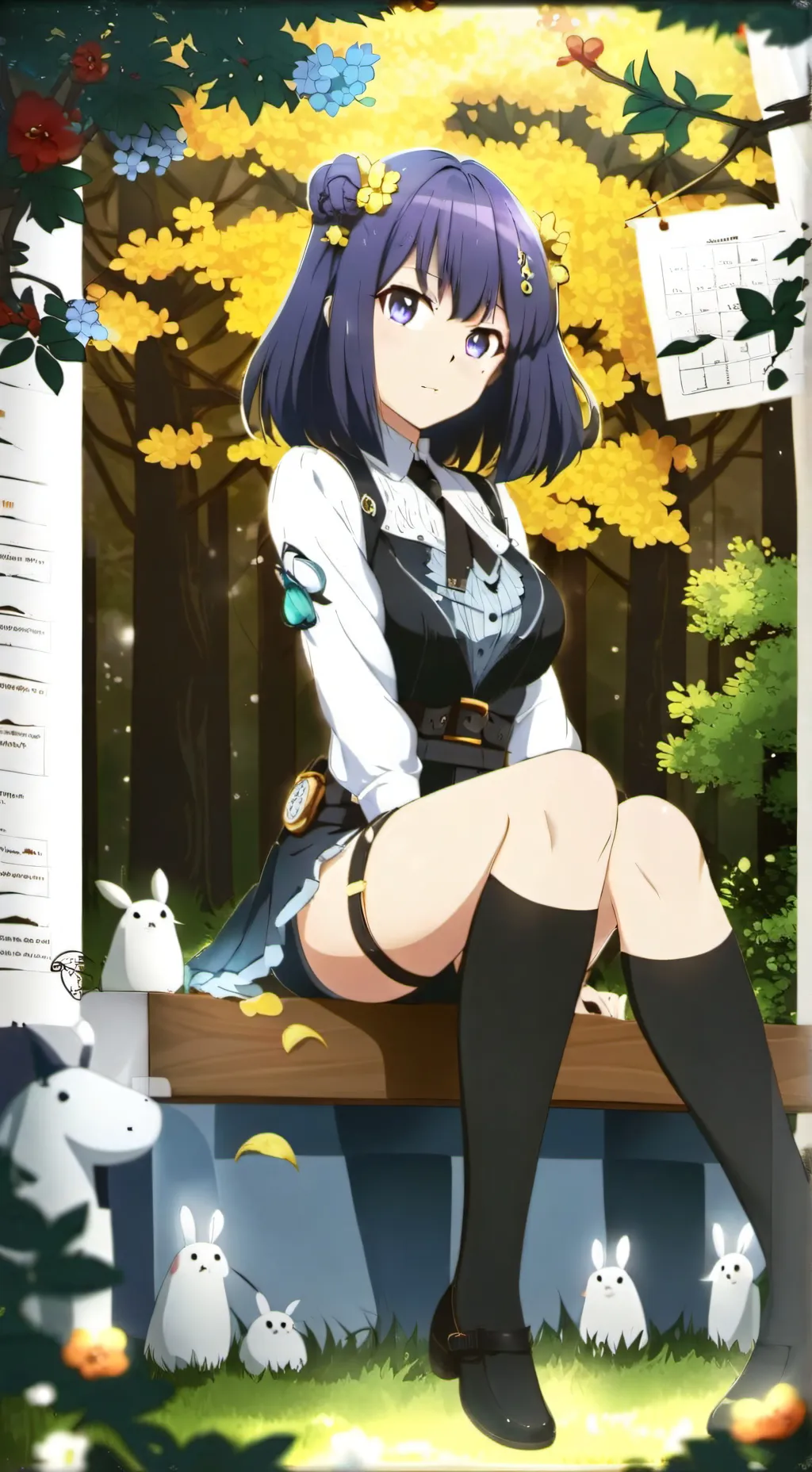 ai character: Tina background