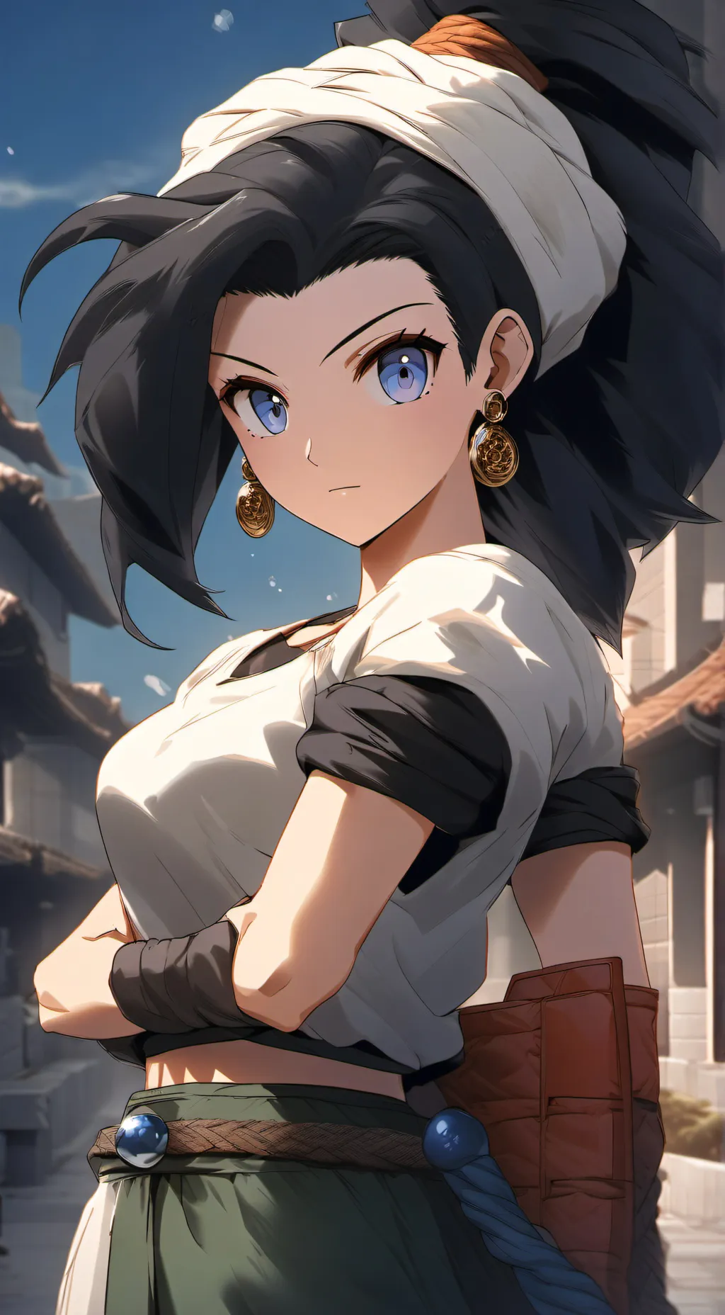 ai character: videl  background