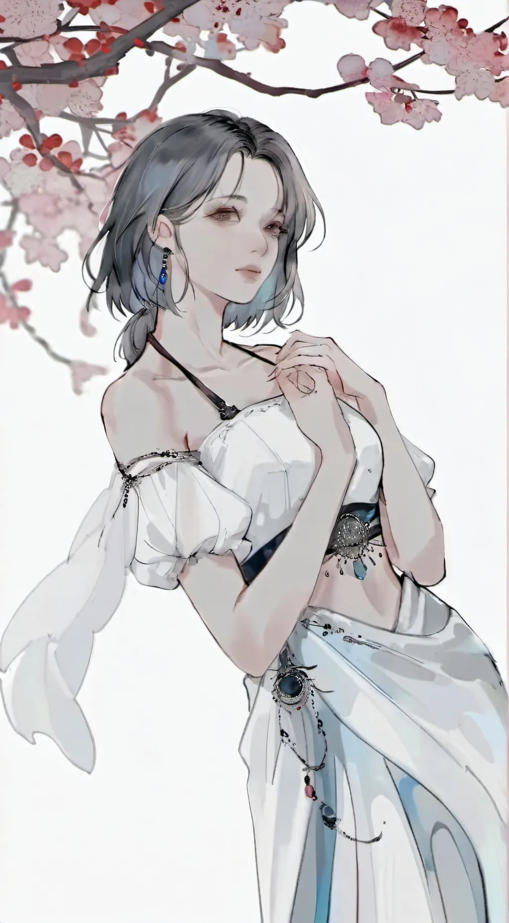 ai character: Mélissa et chelsy background