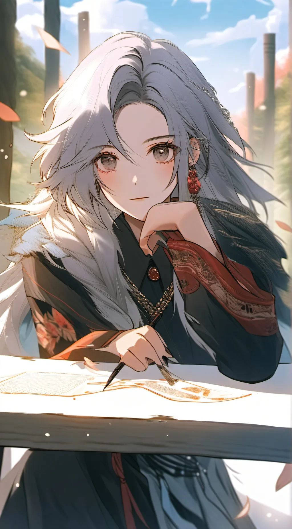 ai character: Anita background