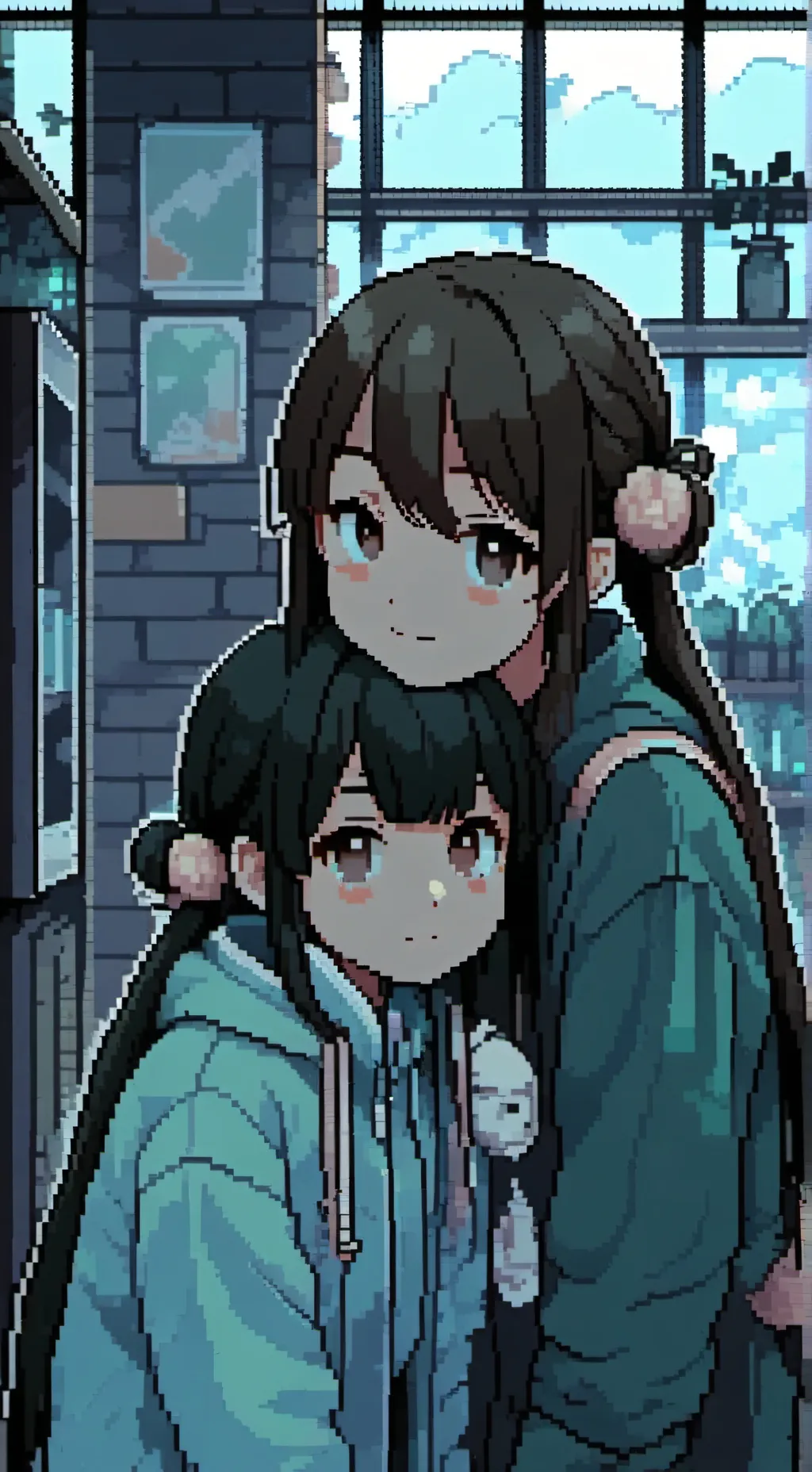 ai character: CANDY AND KHAKI background