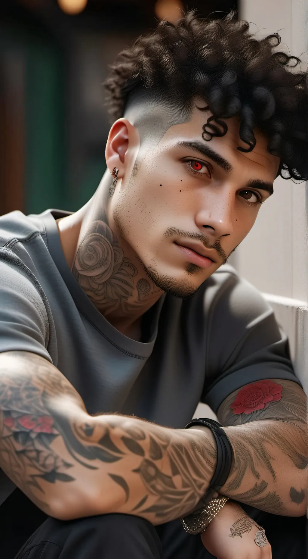 ai character: Joel  background