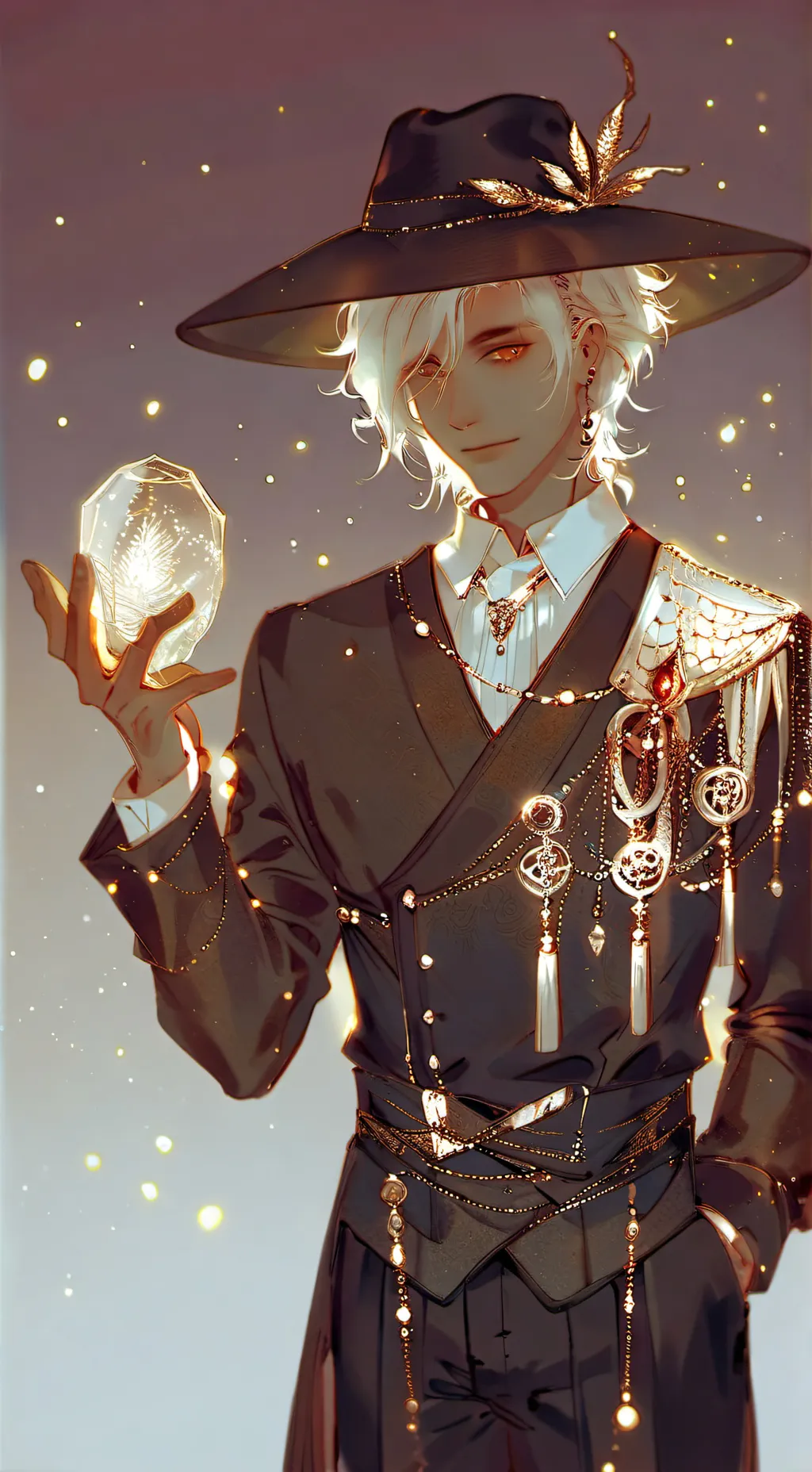 ai character: ? background