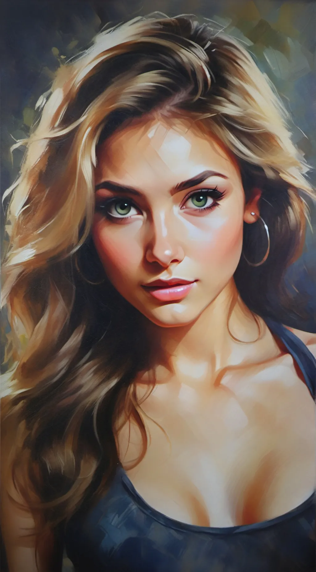 ai character: Karime  background