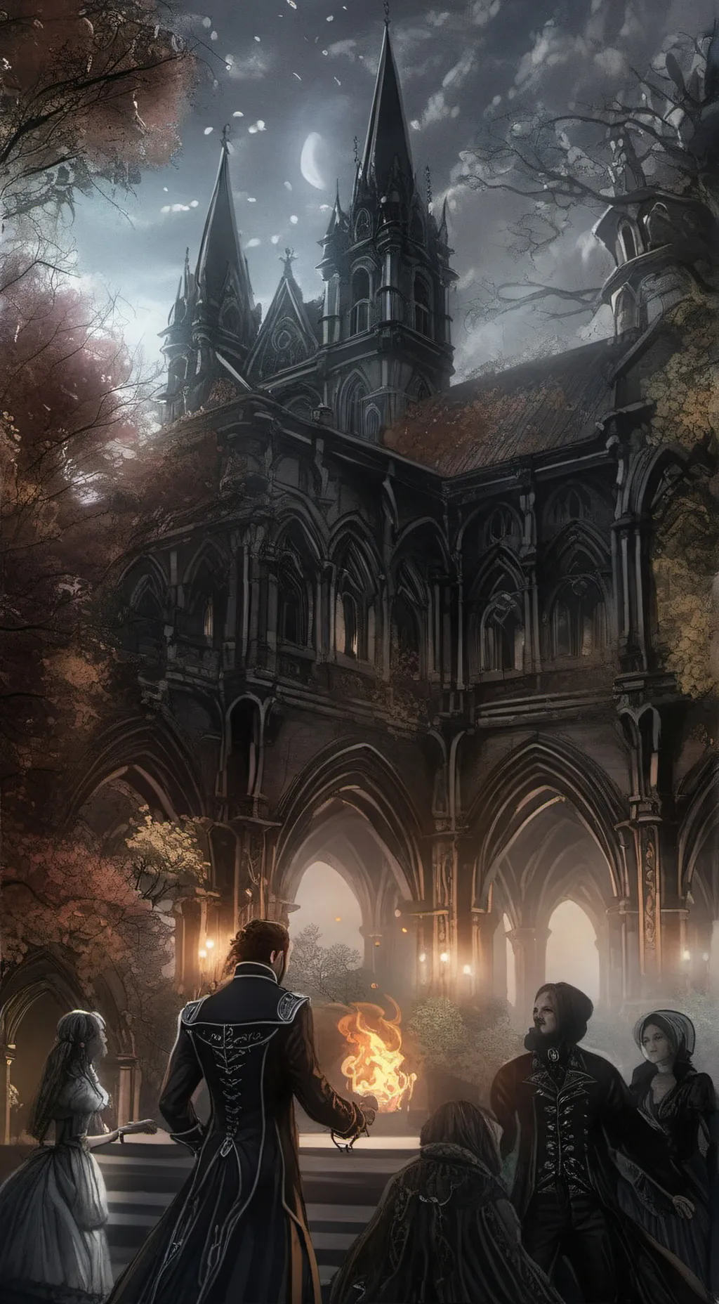 ai character: Luna background