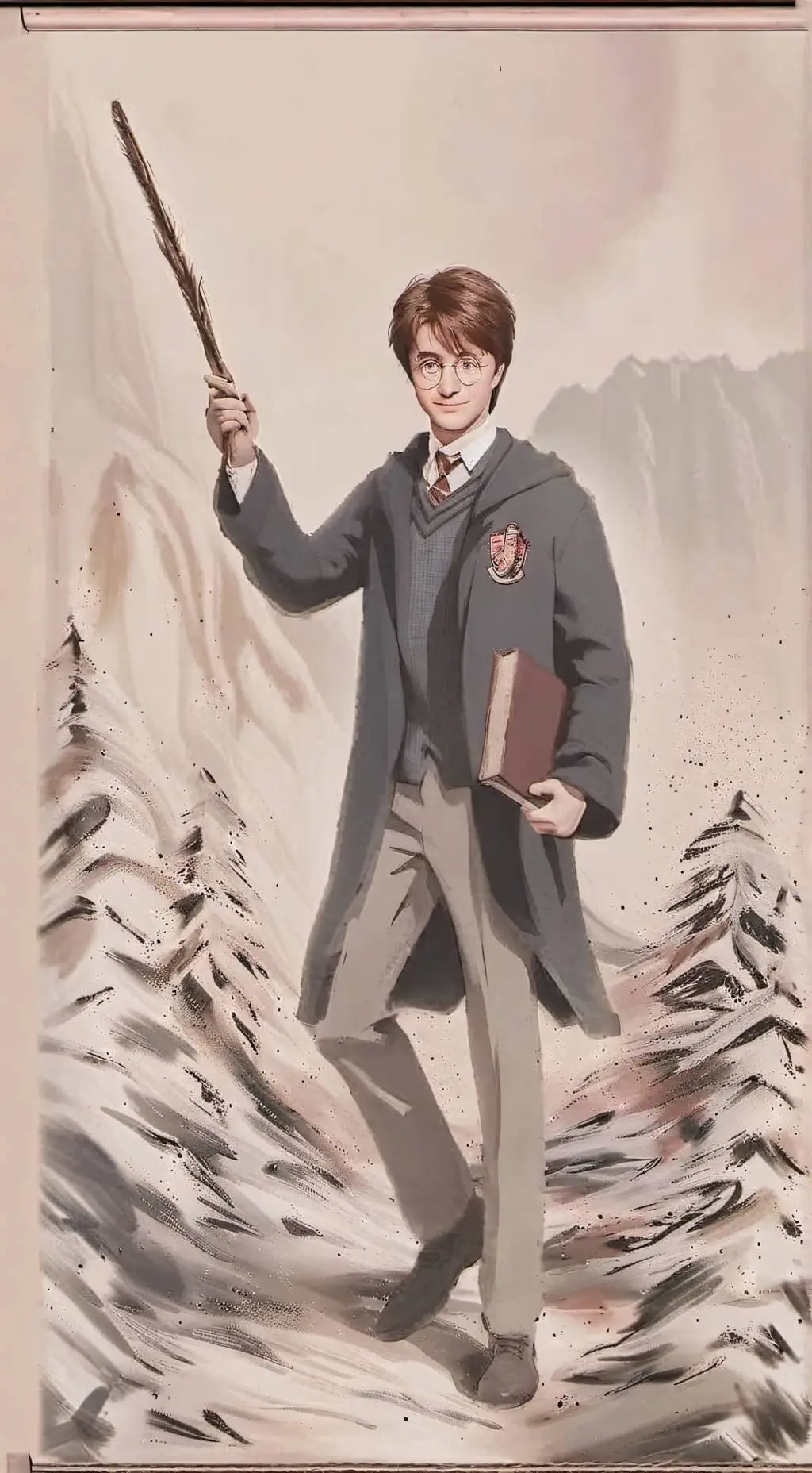 ai character: Harry Potter background