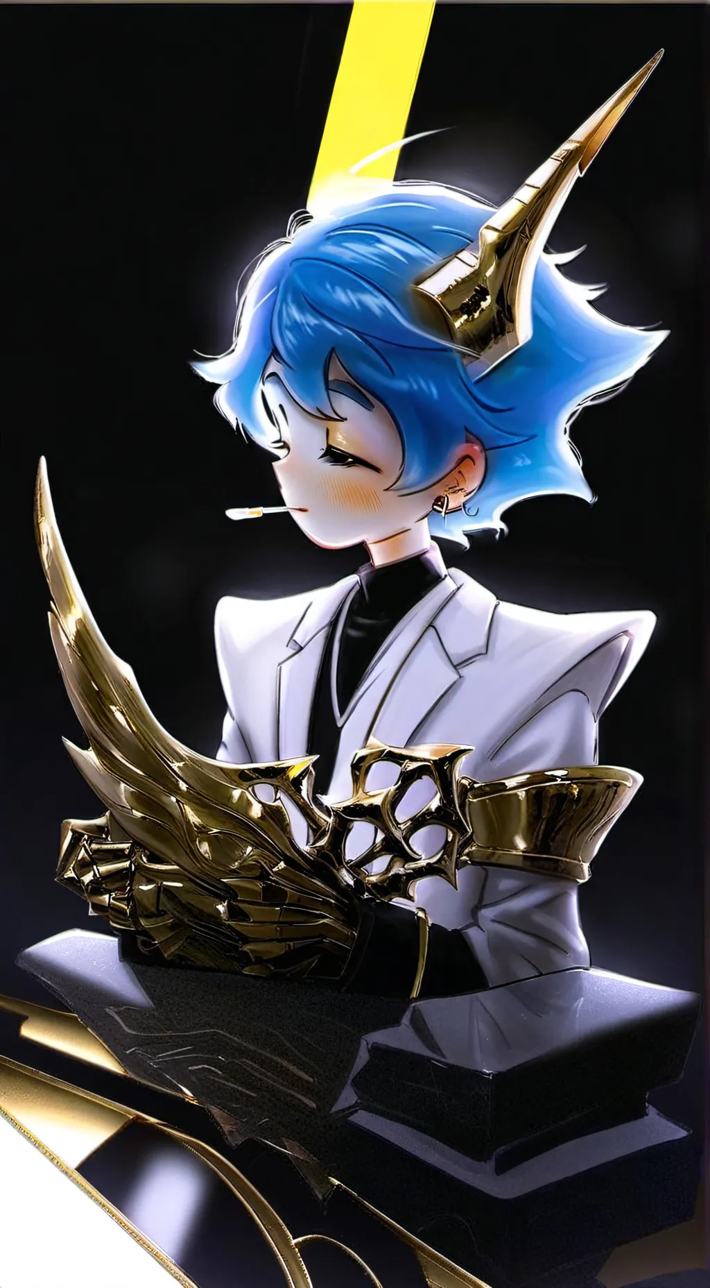 ai character: Veneer background