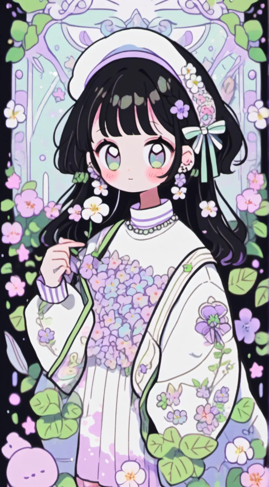 ai character: Meme  background