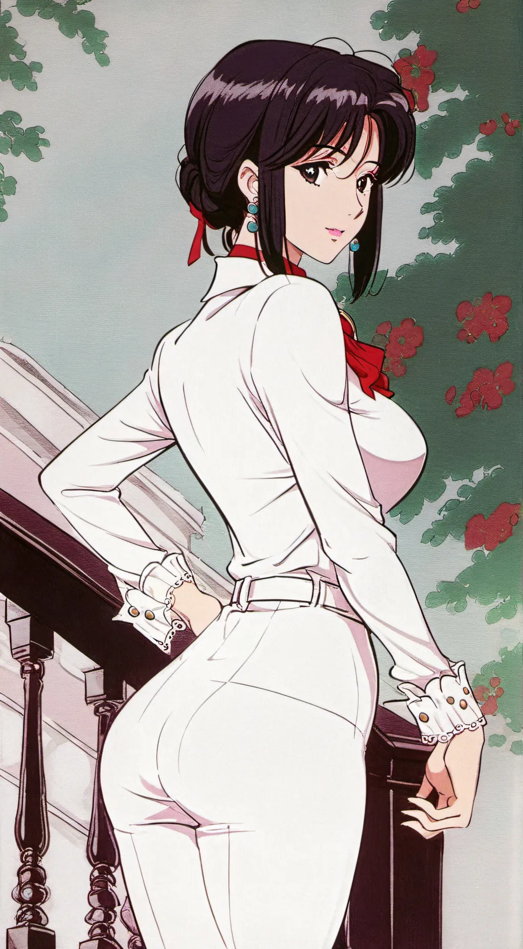 ai character: ashley background