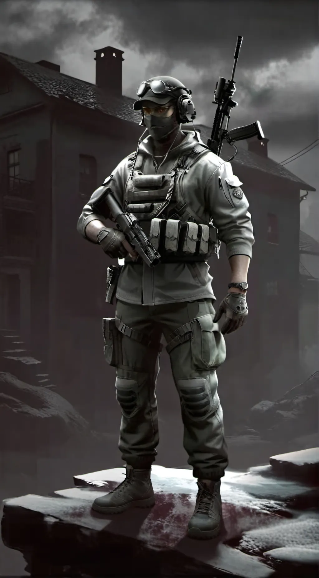 ai character: Cod background