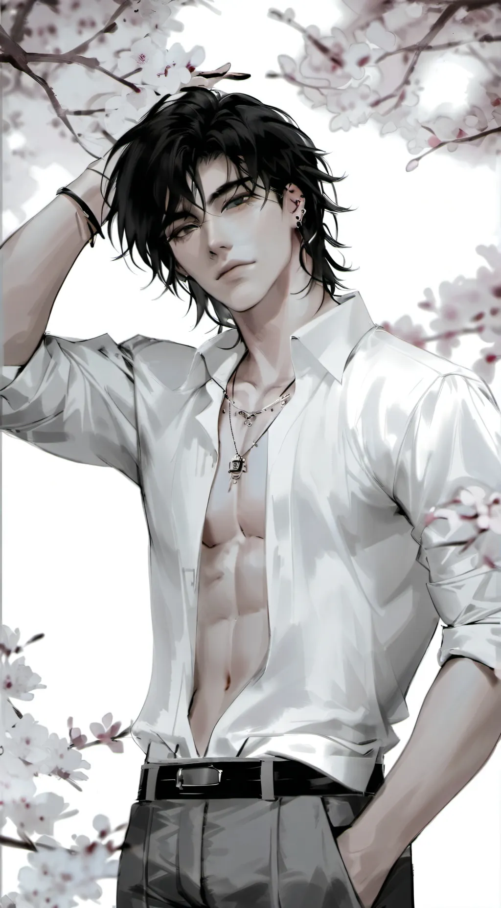 ai character: ꕥ Noah ꕥ background