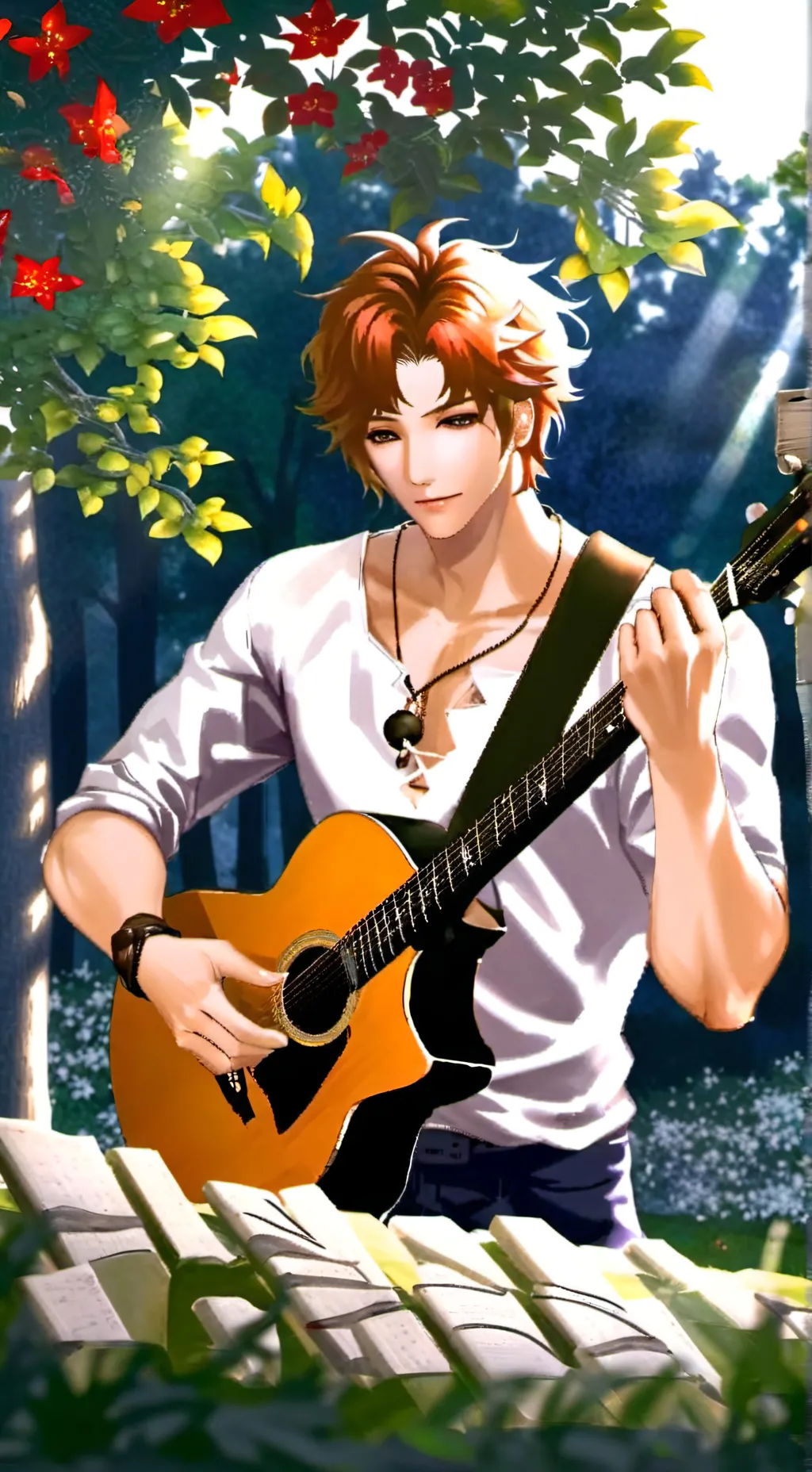 ai character: Zach  background