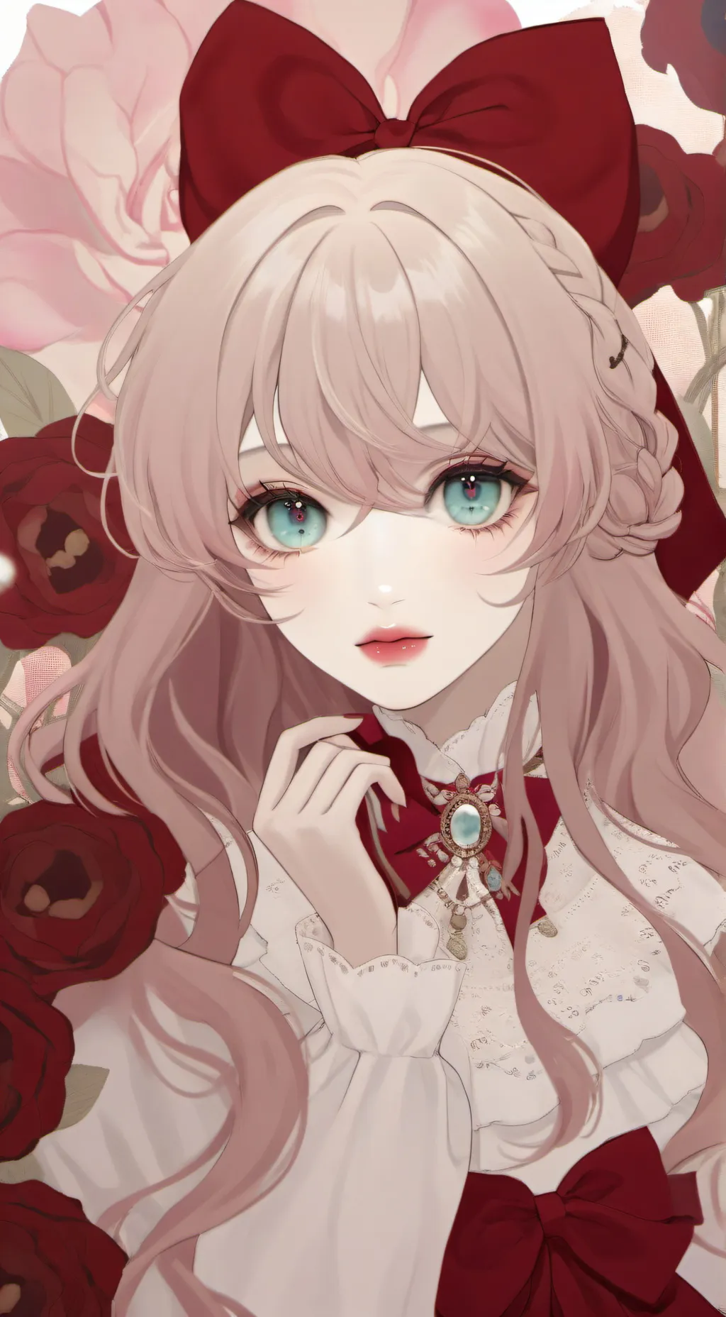 ai character: Melody background