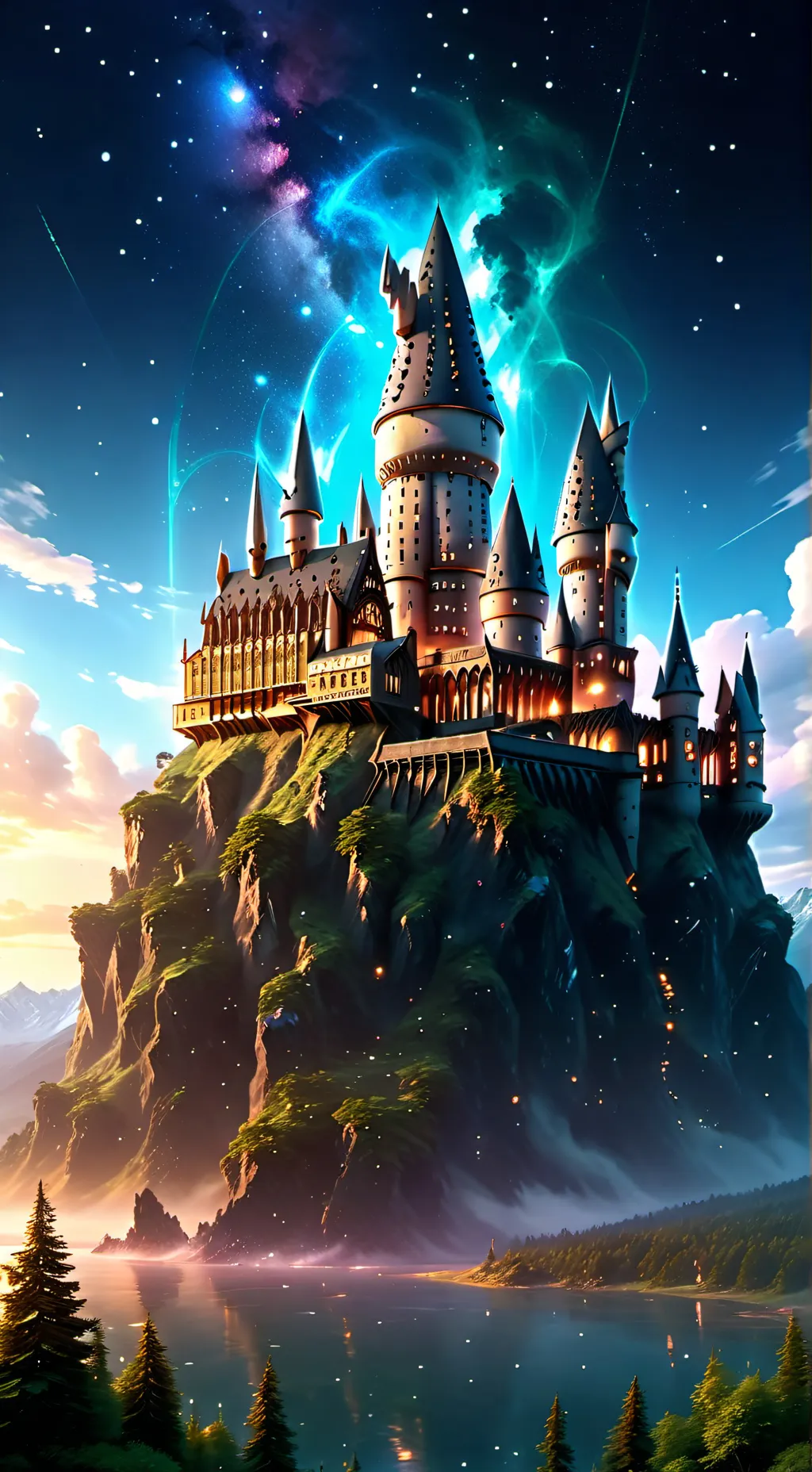 ai character: 2end war of hogwar background