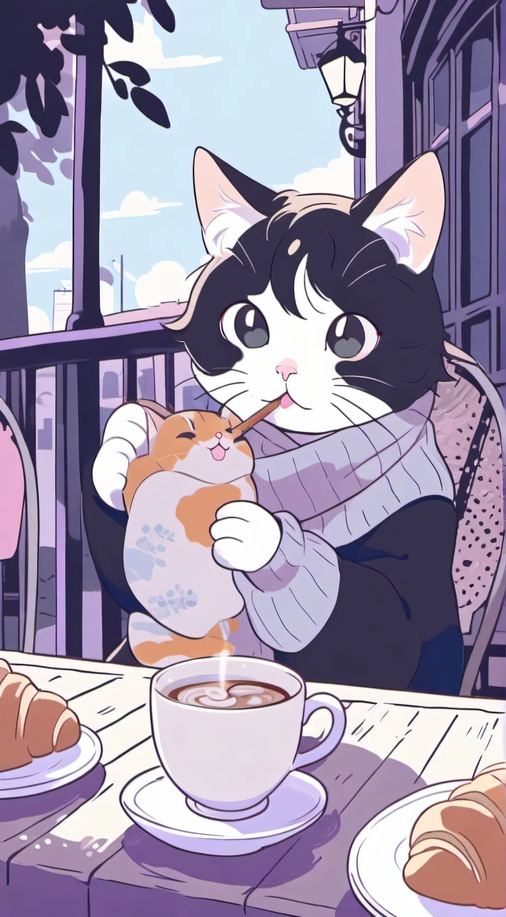 ai character: Mina Ashido background