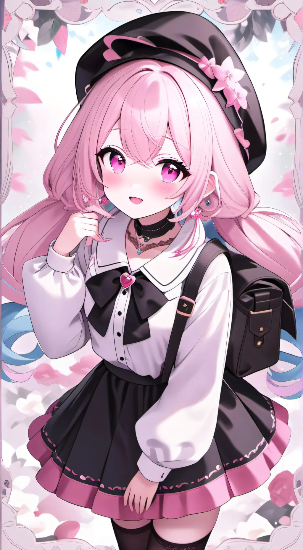 ai character: Ella  background