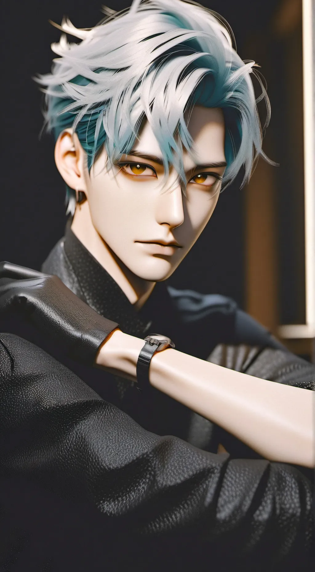 ai character: 席阑 background