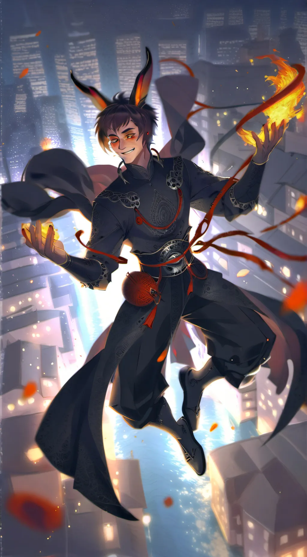 ai character: 😈ALASTOR😈 background