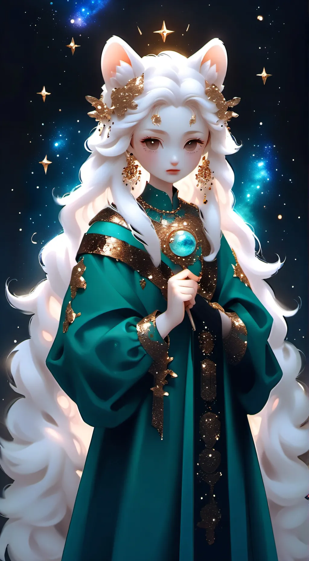 ai character: Nawal🦁 background