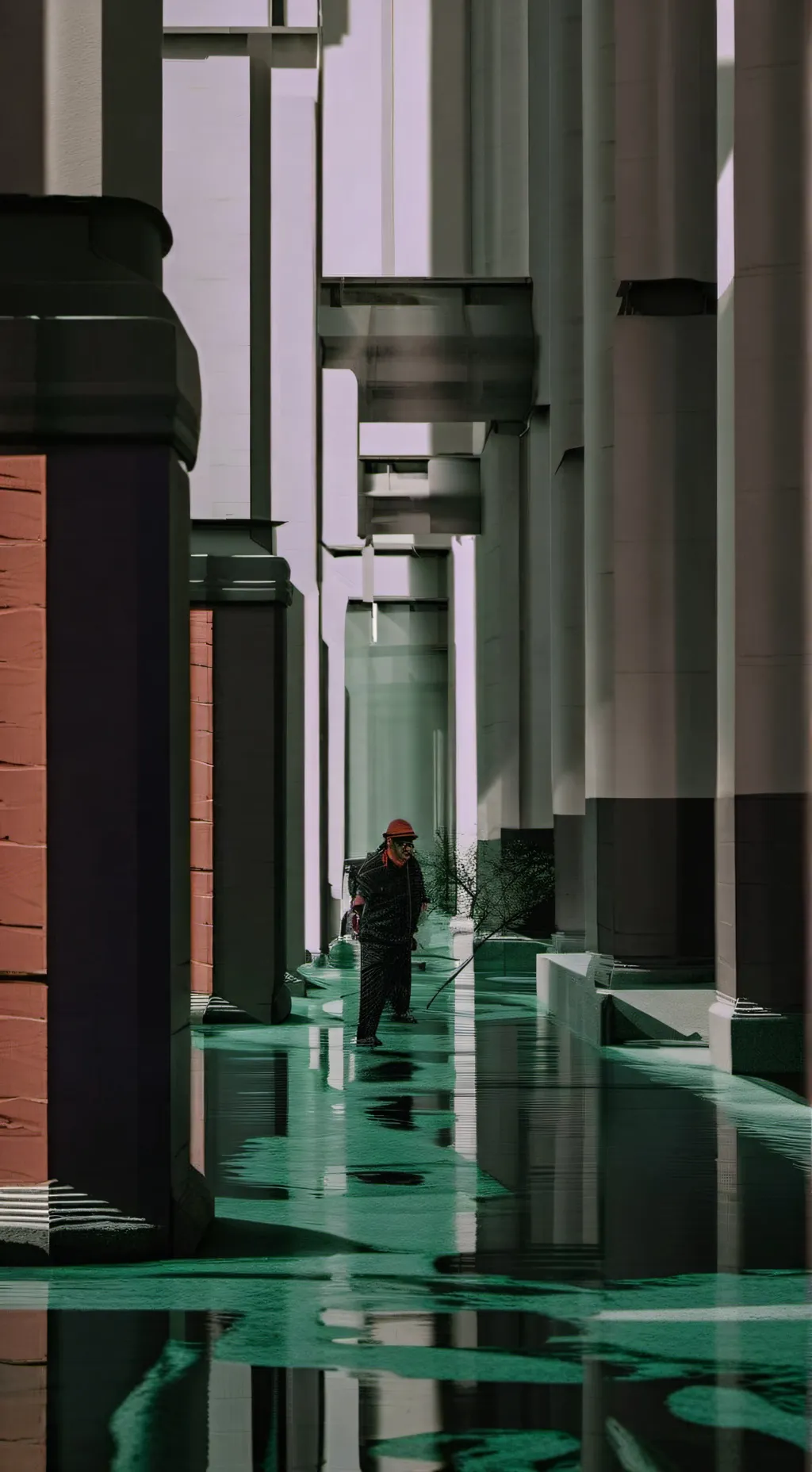 ai character: Dreamcore👁🌼 background