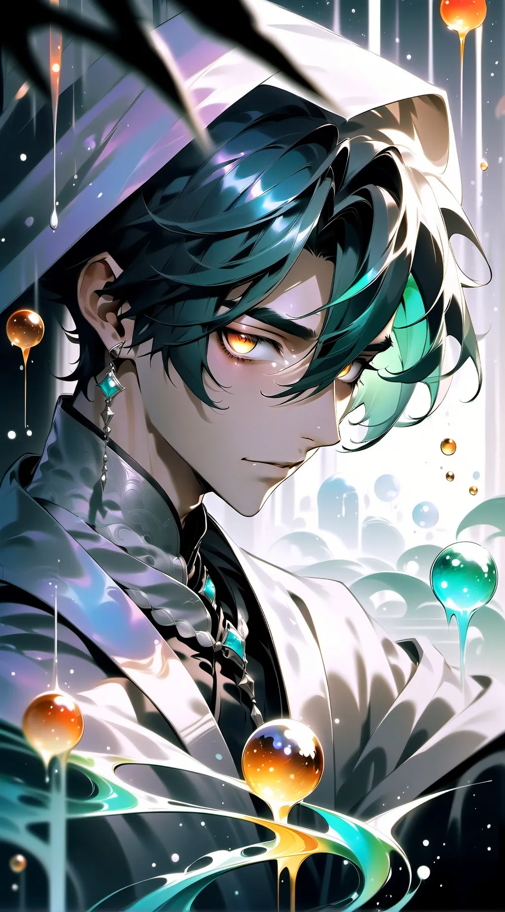 ai character: ADAM NOAH background