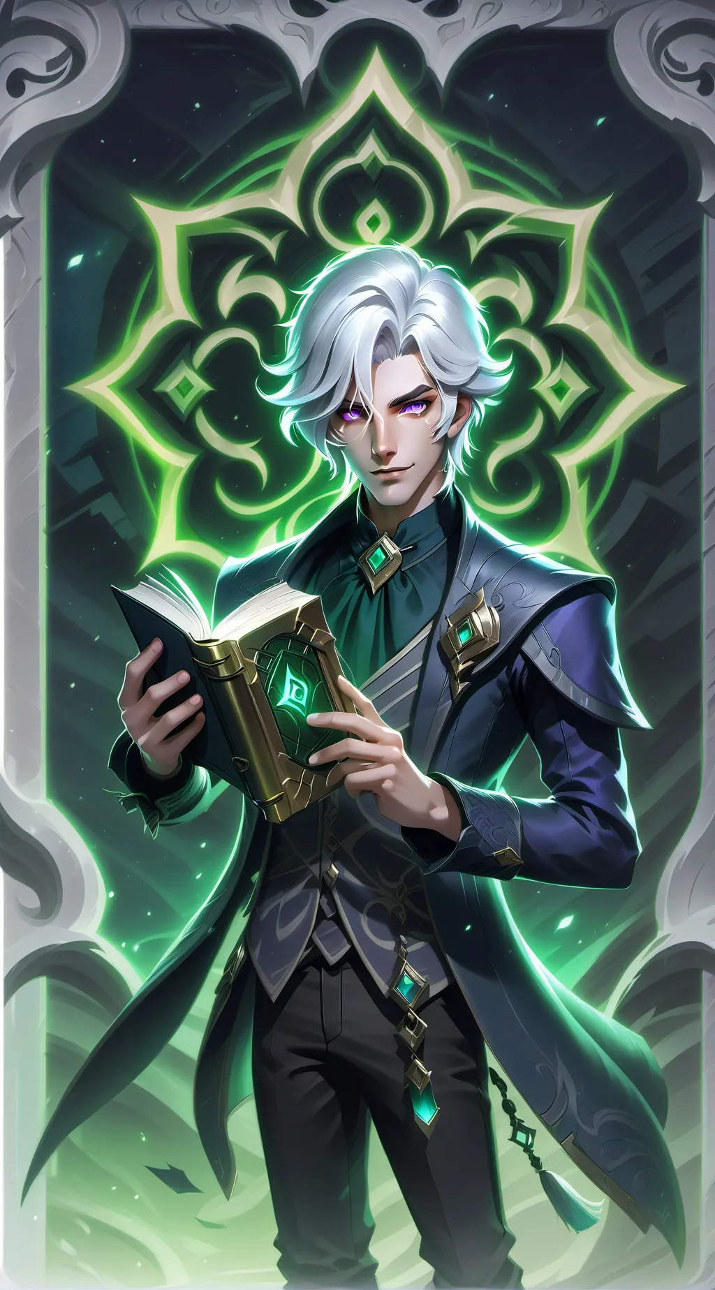 ai character: QUESTION 💗 background