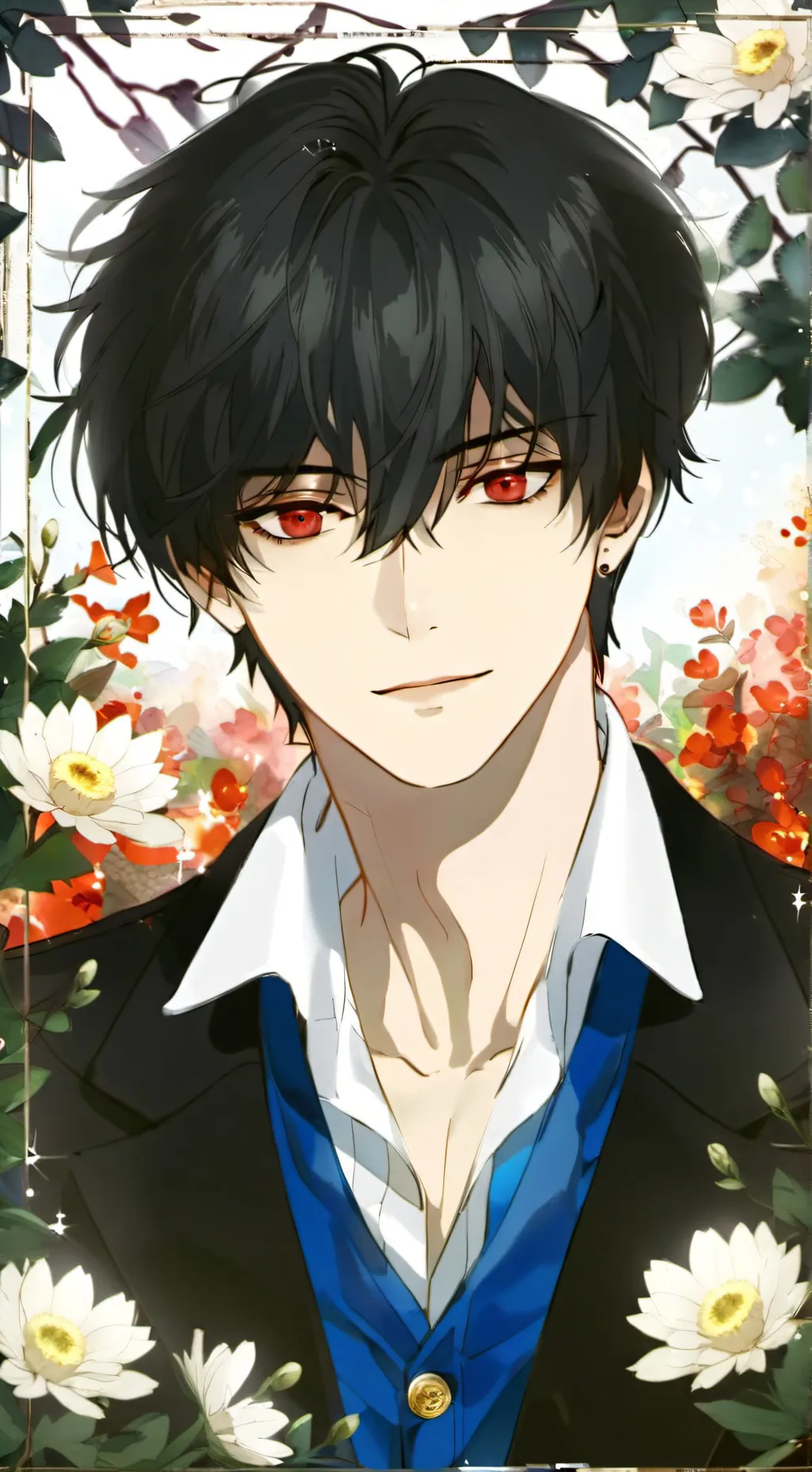 ai character: CALVIN SUKA background