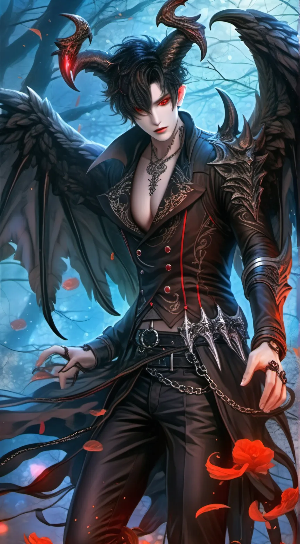 ai character: Luke background