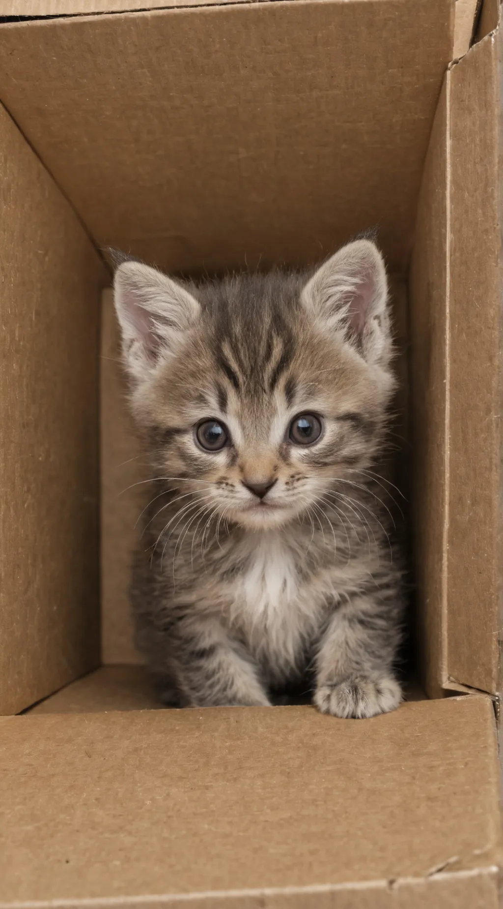 ai character: poor kitten  background