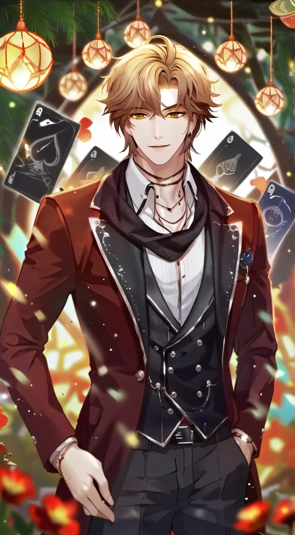 ai character: cheating background