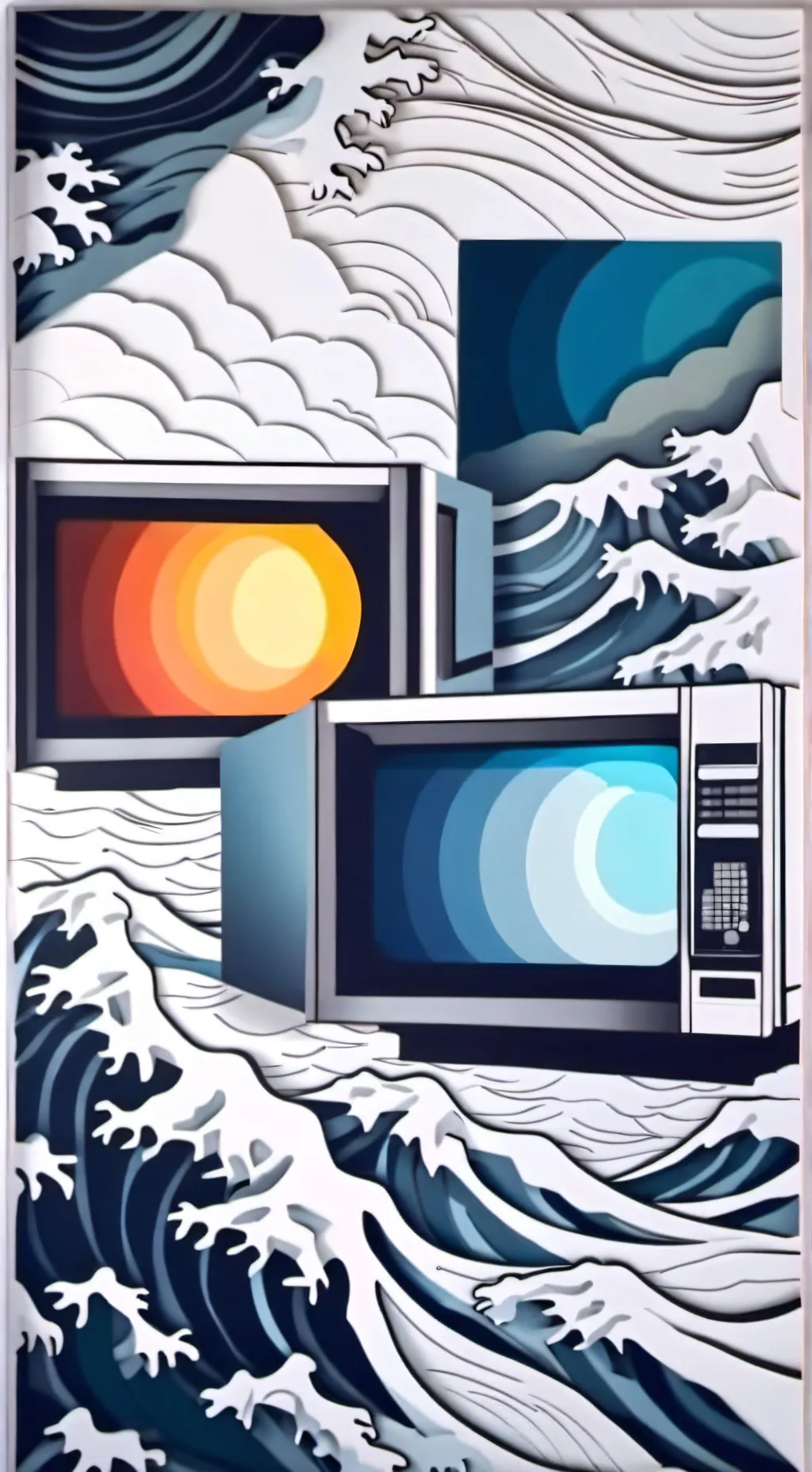 ai character: microwave background