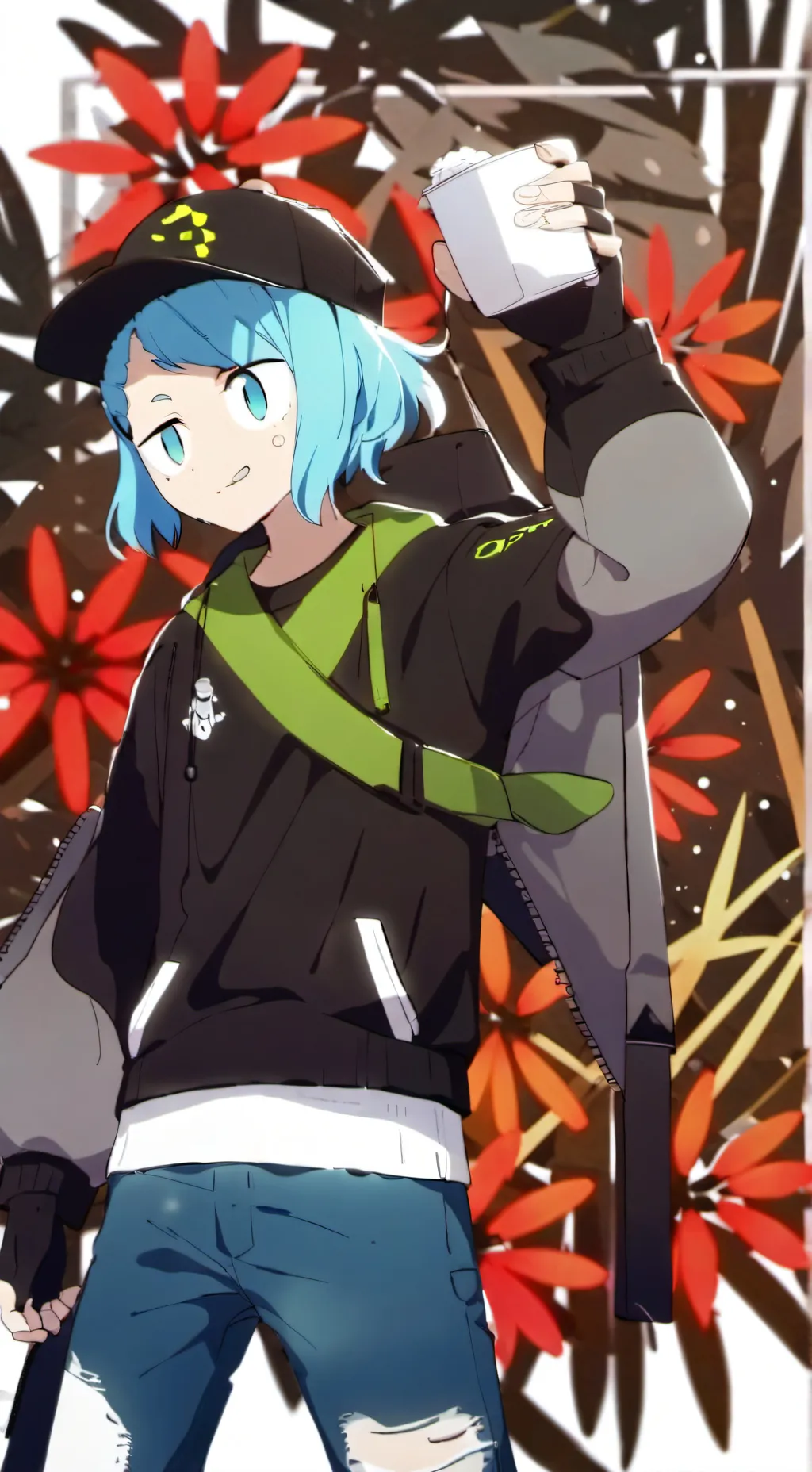 ai character: Alea_twooc background