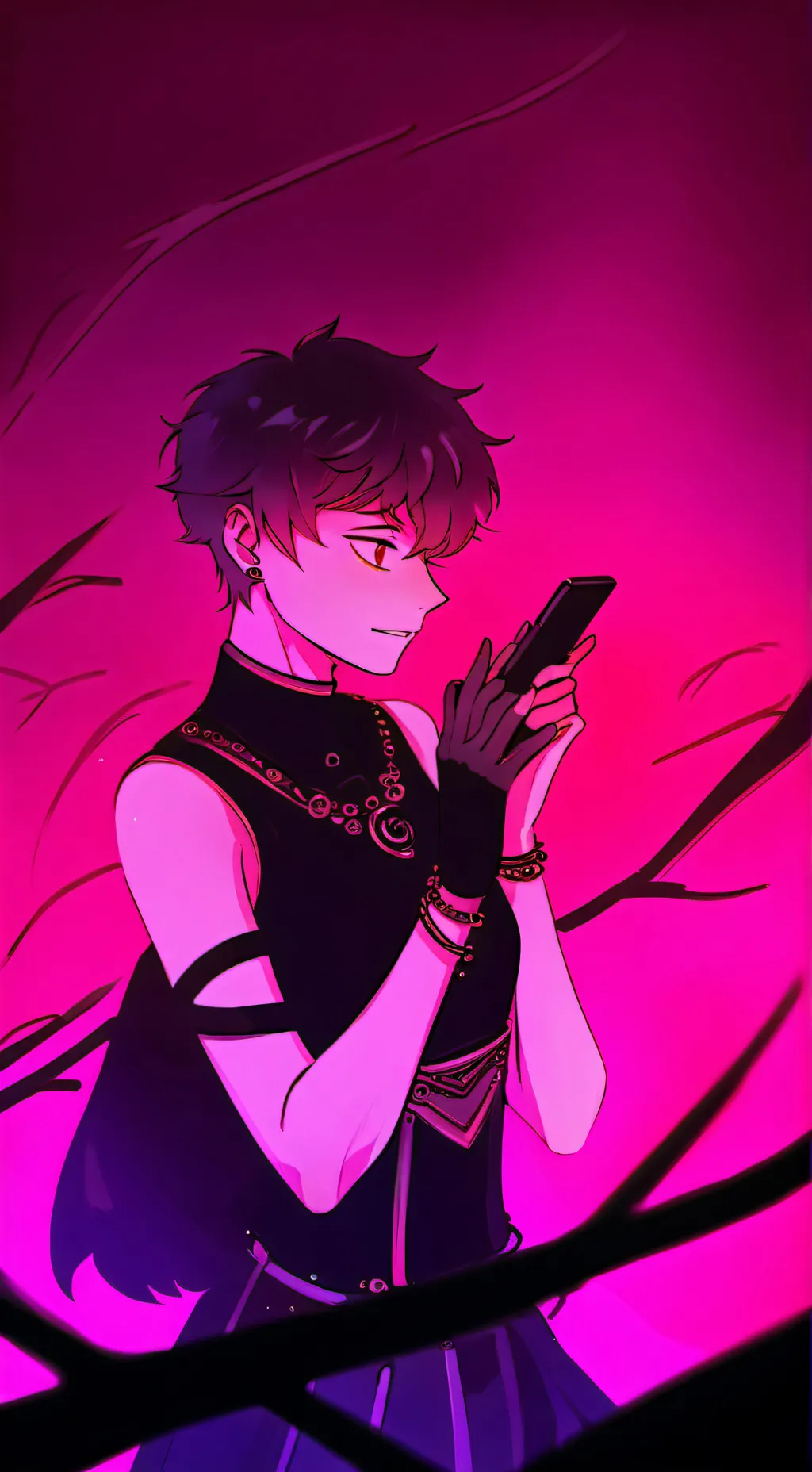 ai character: Some boy background