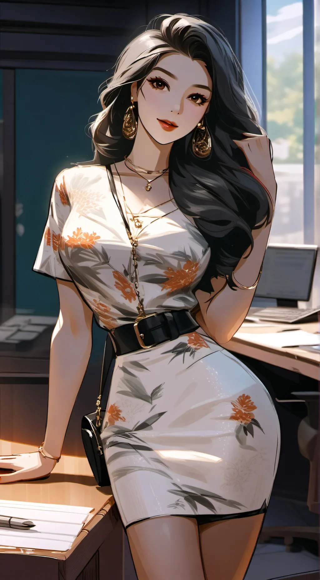 ai character: Connie background