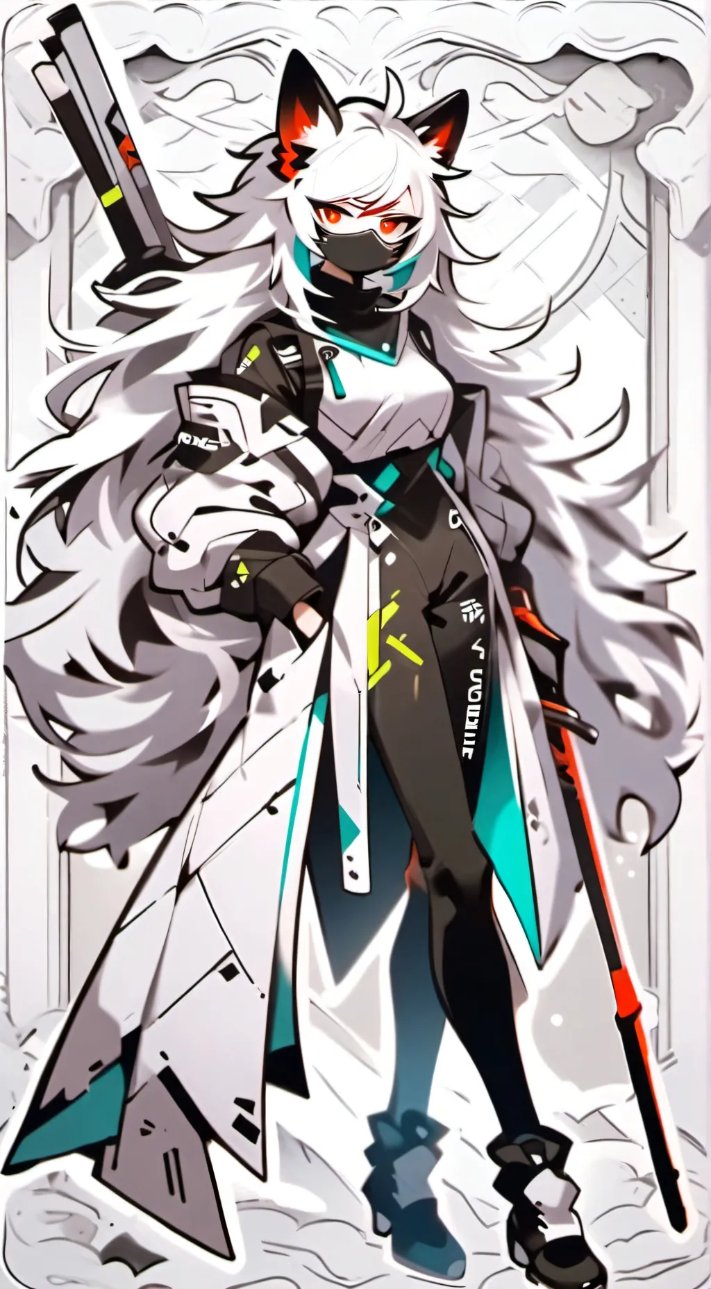 ai character: Neko background