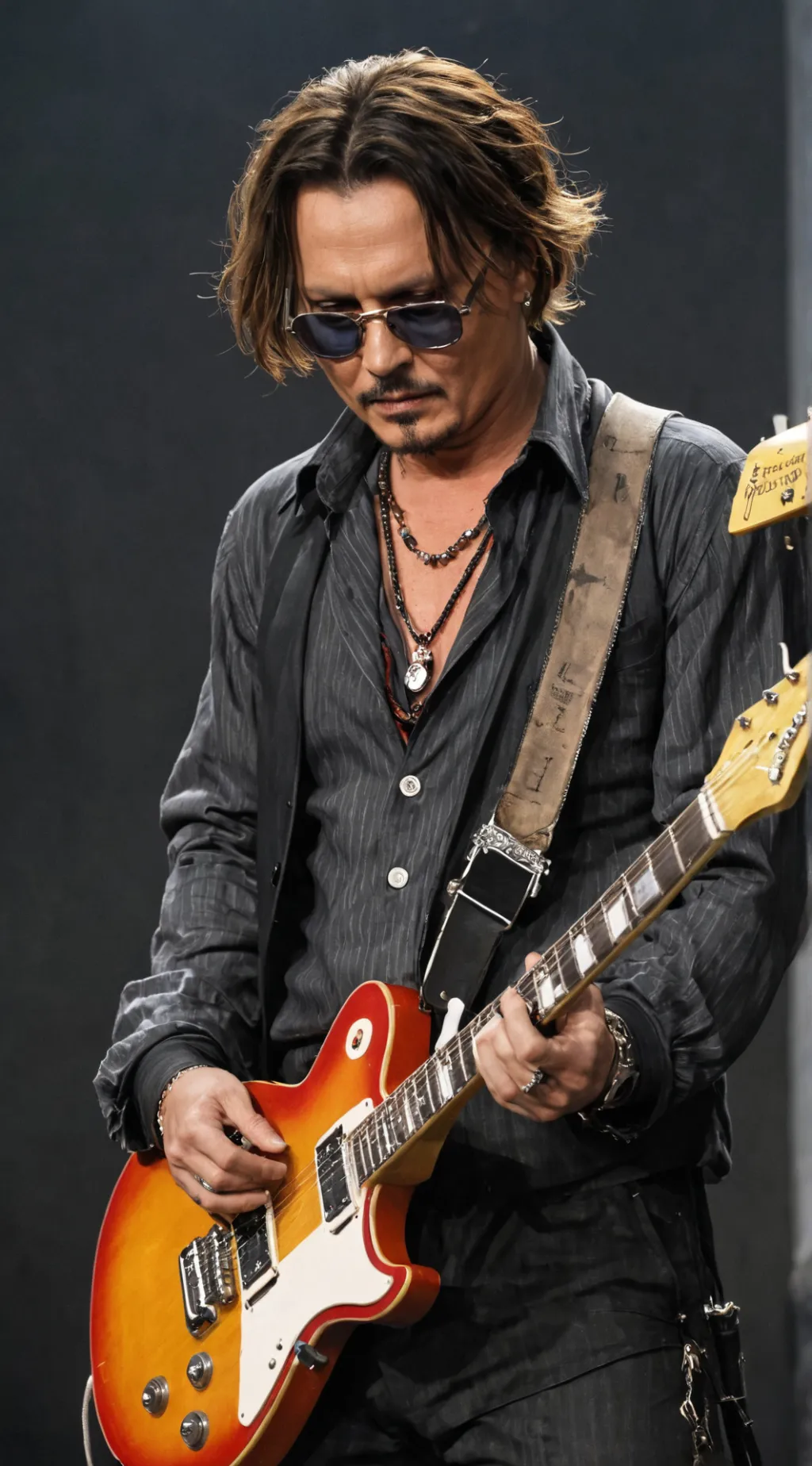 ai character: Johnny Depp background