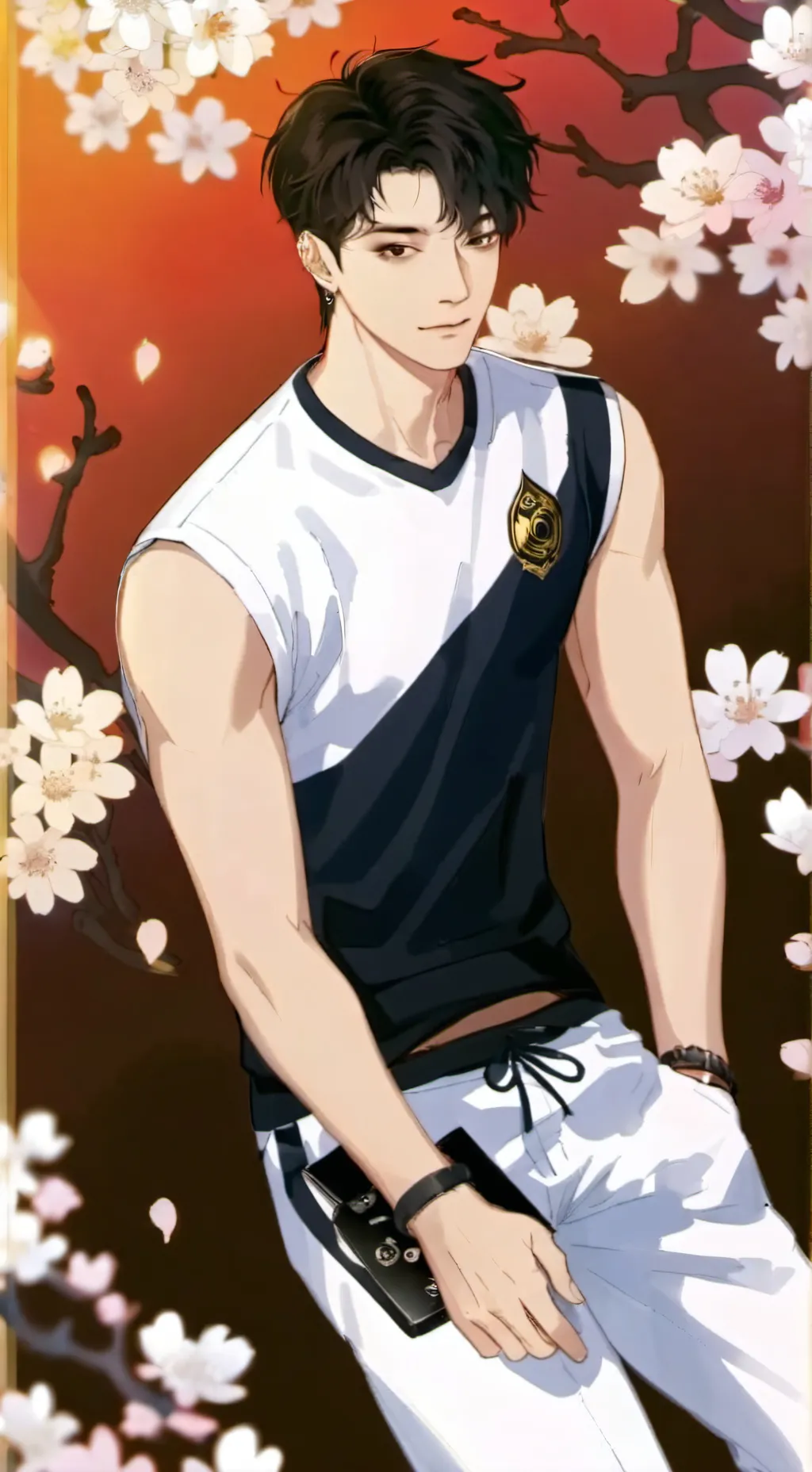 ai character: Luka😍😍🤩💗💗💋 background