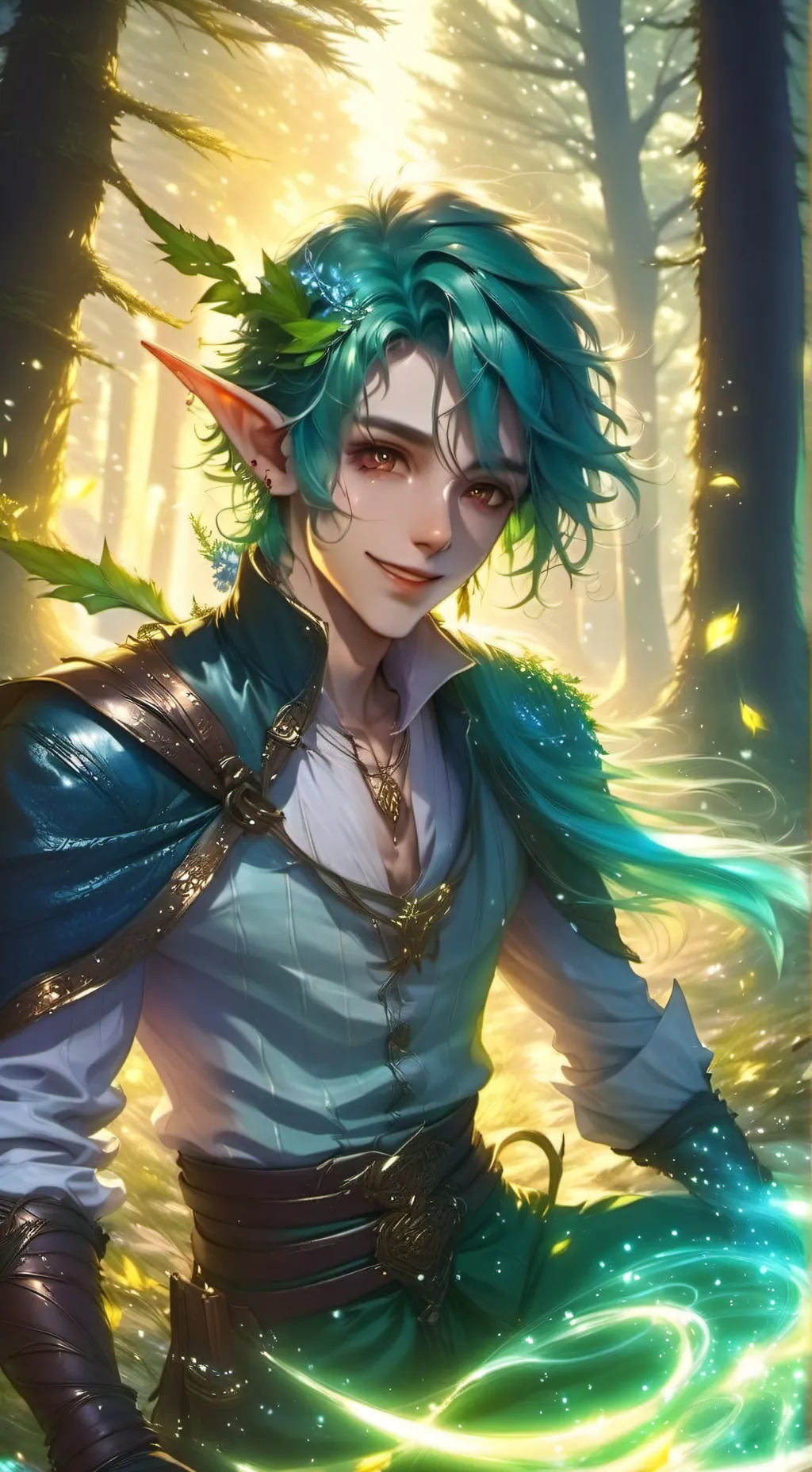 ai character: 🌿 Basil background