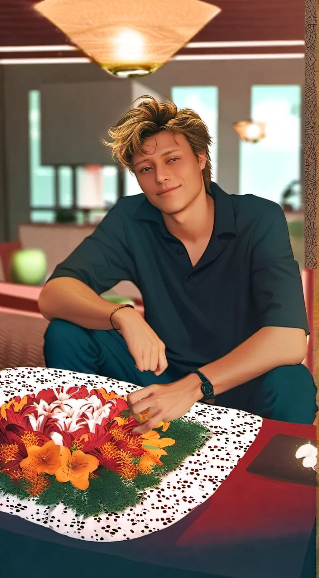 ai character: J J background