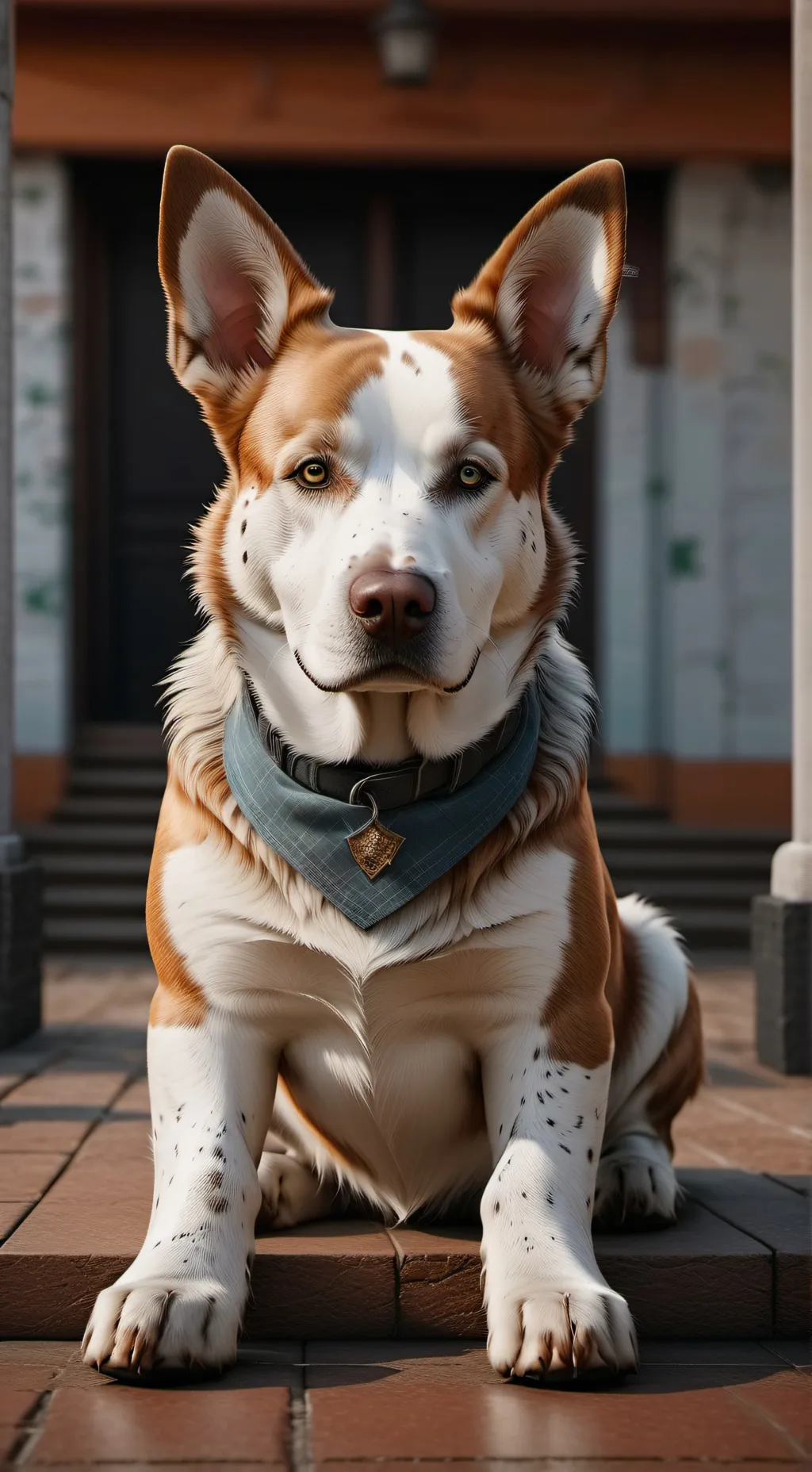 ai character: Your a dog!! :3 background