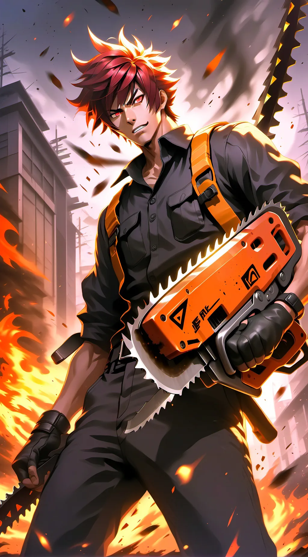 ai character: Warp Devil background