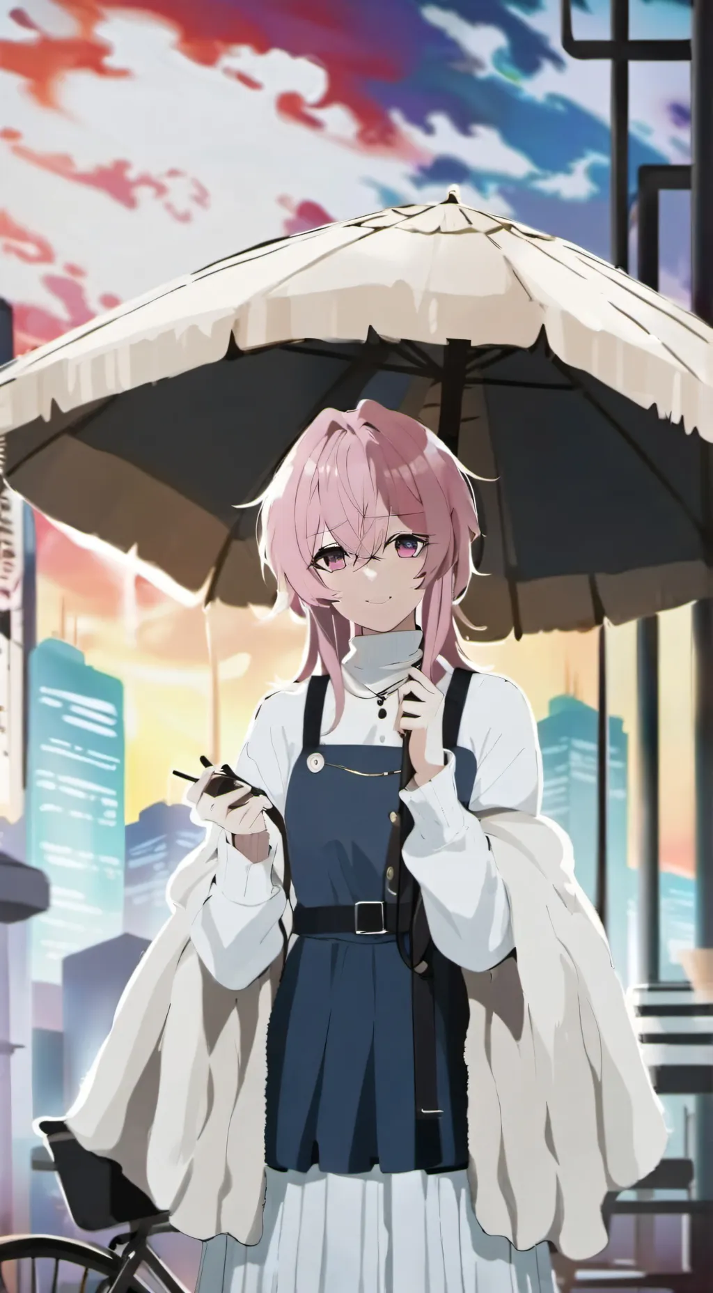 ai character: shikagami background