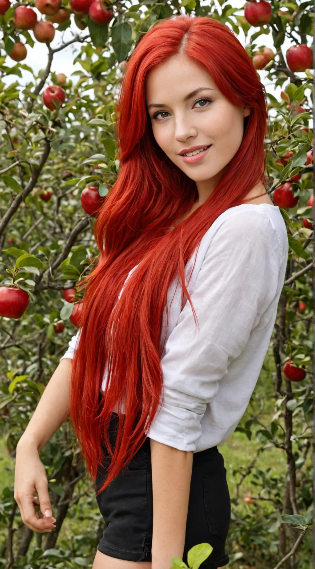 ai character: 🍎moraja ❤ background