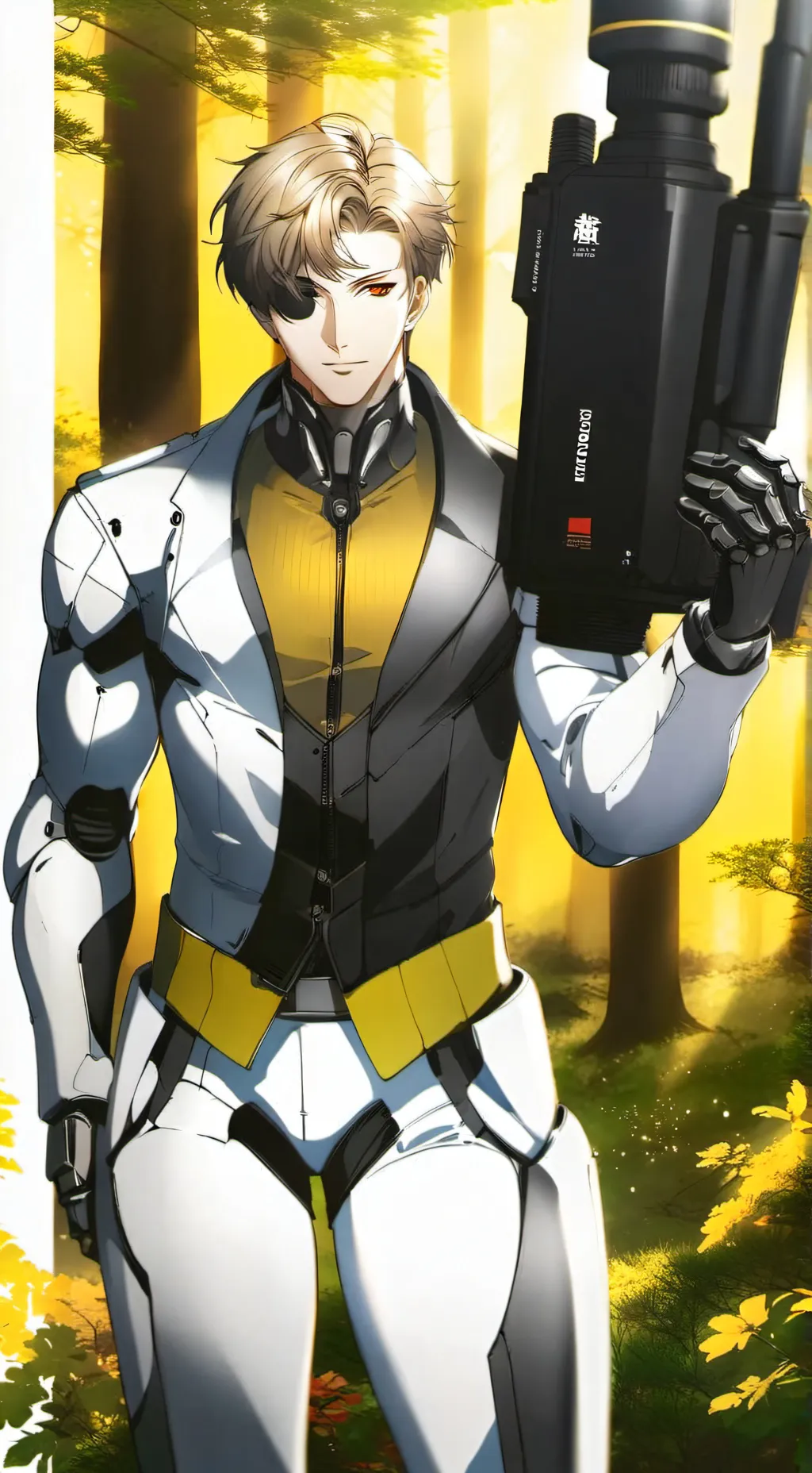 ai character: Quantum Edge  background